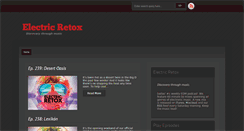 Desktop Screenshot of electricretoxradio.com