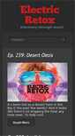 Mobile Screenshot of electricretoxradio.com